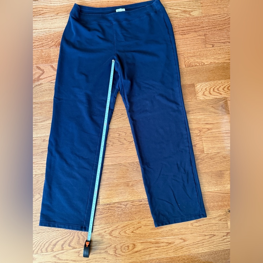 Eileen Fisher Navy Casual Pants Large